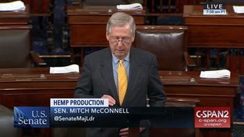 Leader McConnell Hemp Bill