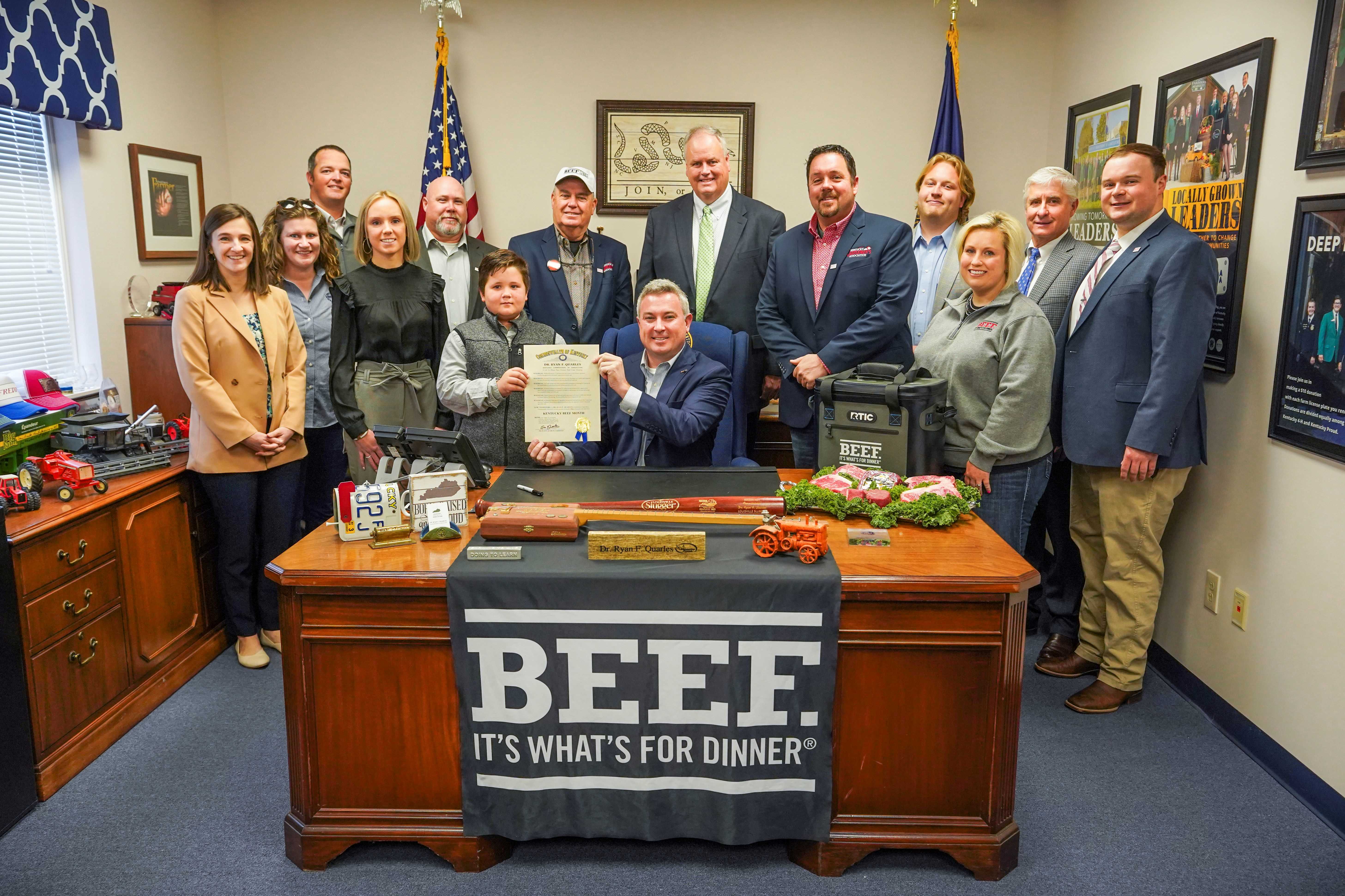 Proclamation signing