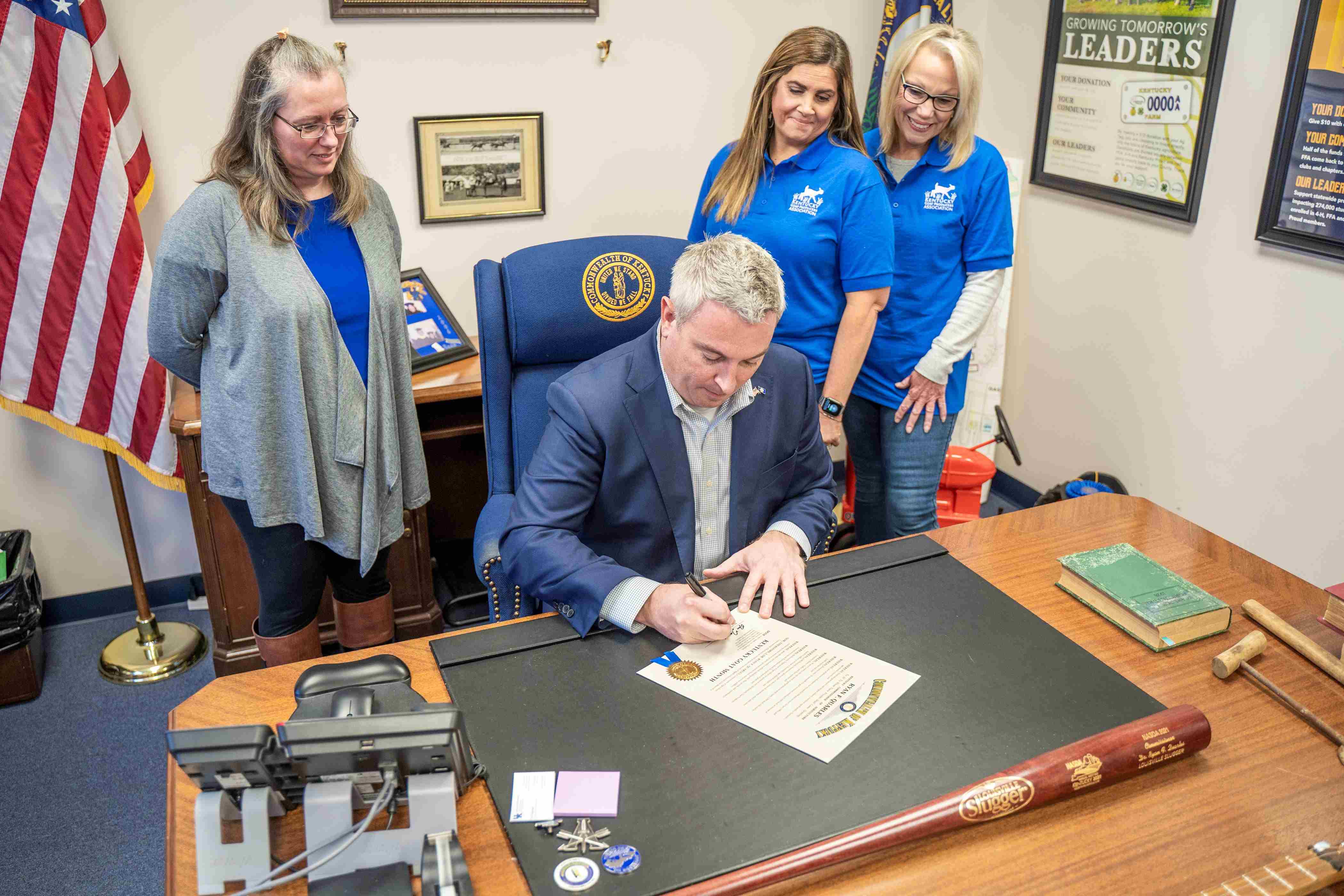 Proclamation signing