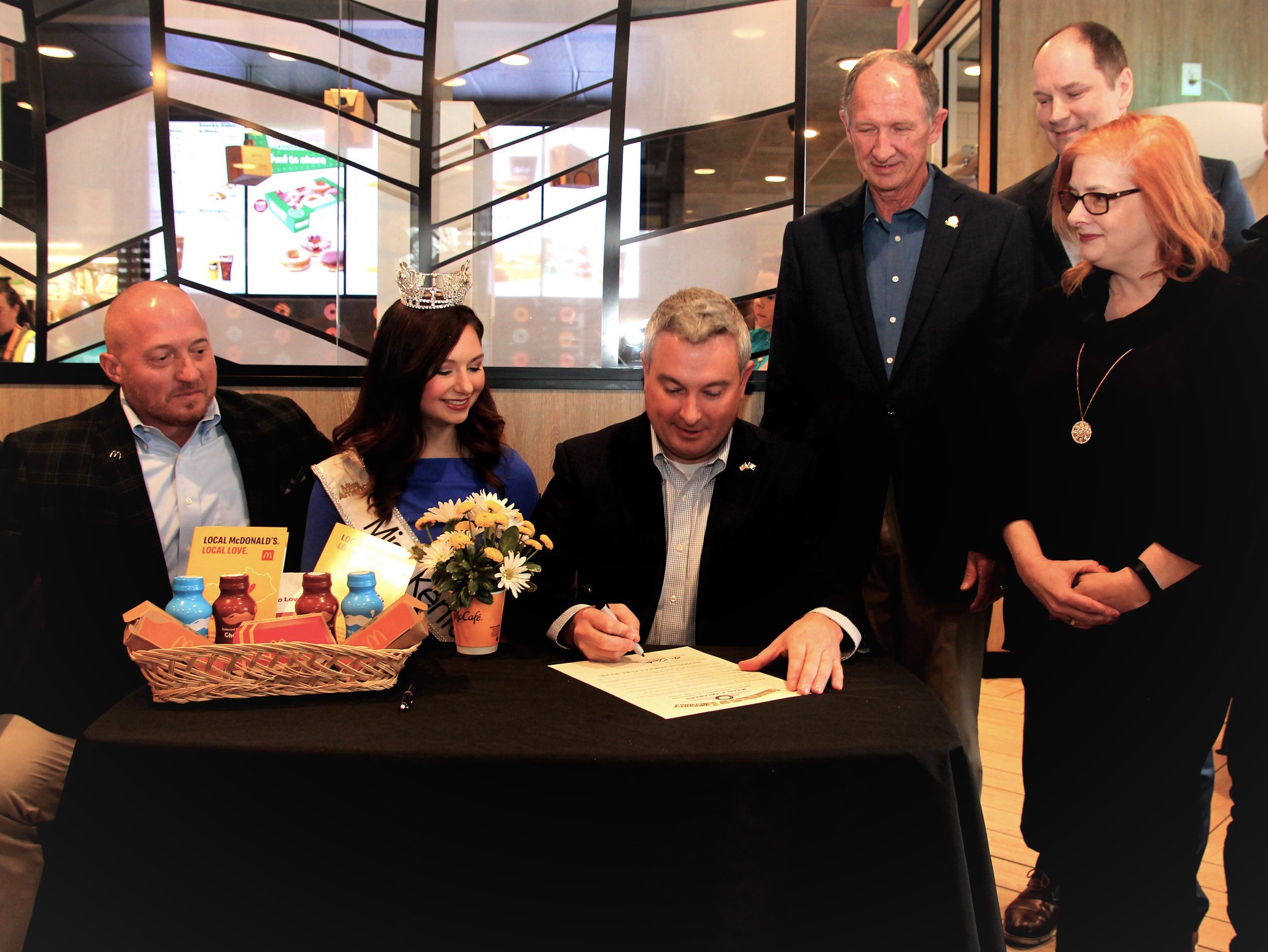 Proclamation signing