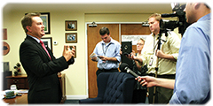 Commissioner Comer following Hemp Commission meeting