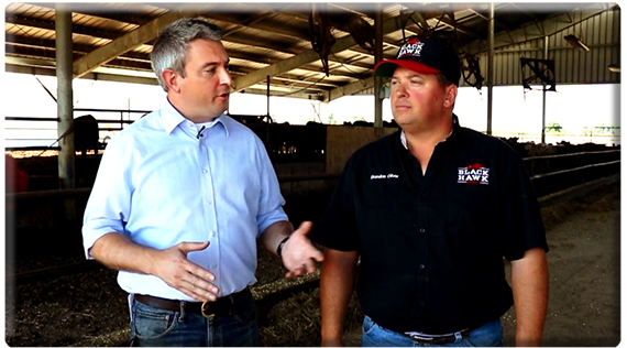 Commissioner Ryan Quarles and Brandon Oliver