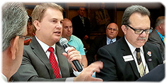 Commissioner Comer and Rip Rippetoe