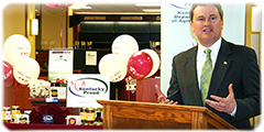 Agriculture Commissioner James Comer