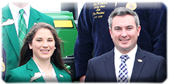 MacKenzie Jones and Commissioner Ryan Quarles