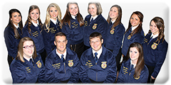 Kentucky State FFA officers