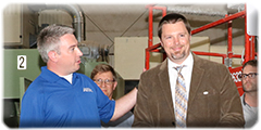 Commissioner Quarles and Trey Riddle