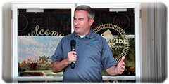 Commissioner Quarles at Trackside