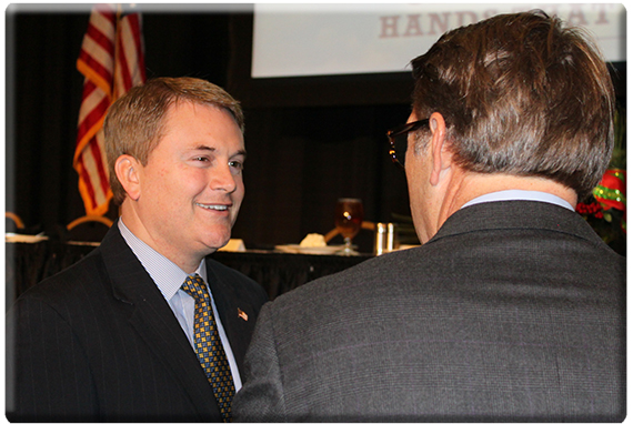 Commissioner Comer and Talmadge Hocker
