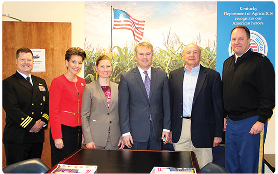 Commissioner Comer and Joint Chiefs officials