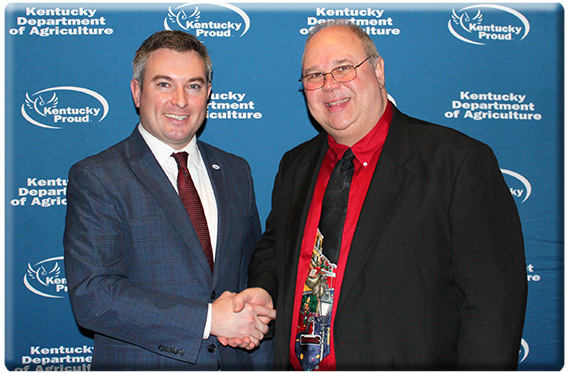 Commissioner Ryan Quarles and Tim Hughes