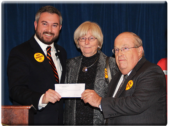 Commissioner Ryan Quarles, Bonnie Jolly, and Dennis Liptrap