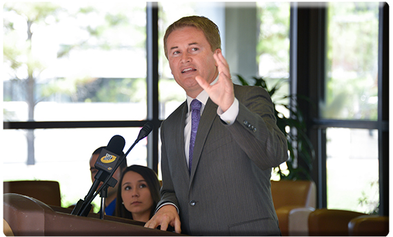 Agriculture Commissioner James Comer