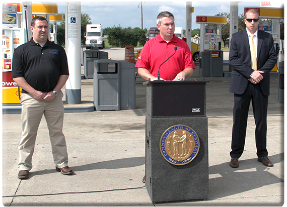 Jason Glass, Commissioner Ryan Quarles, Detective Mike Helsby