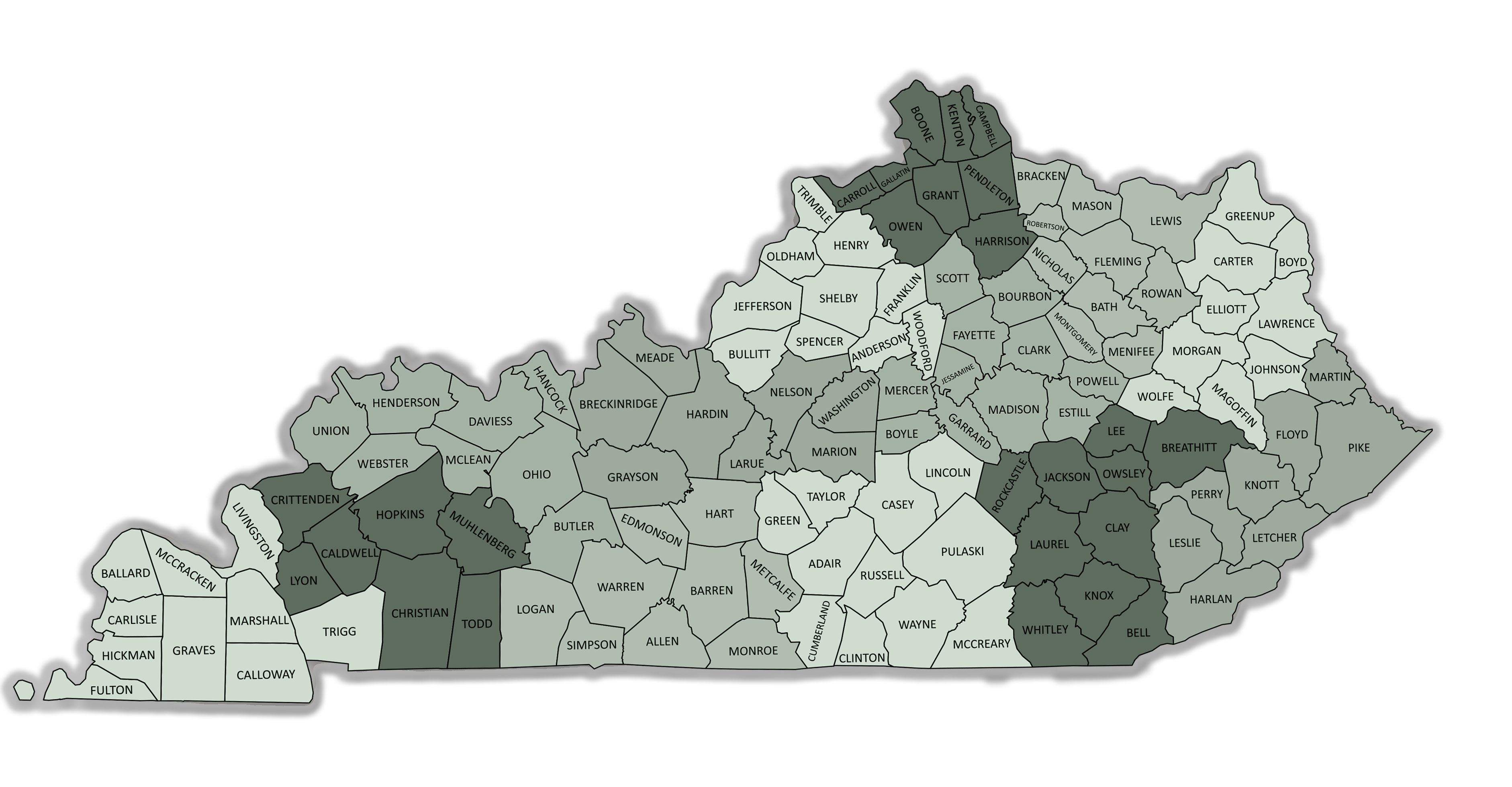 Kentucky Map