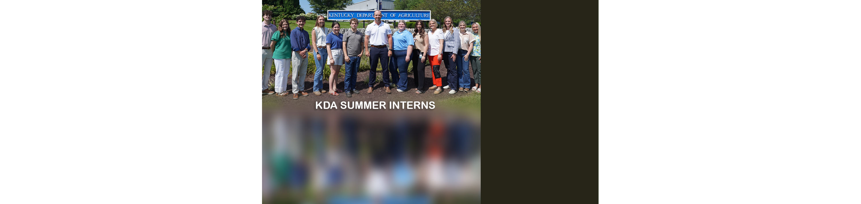 KDA Summer Interns