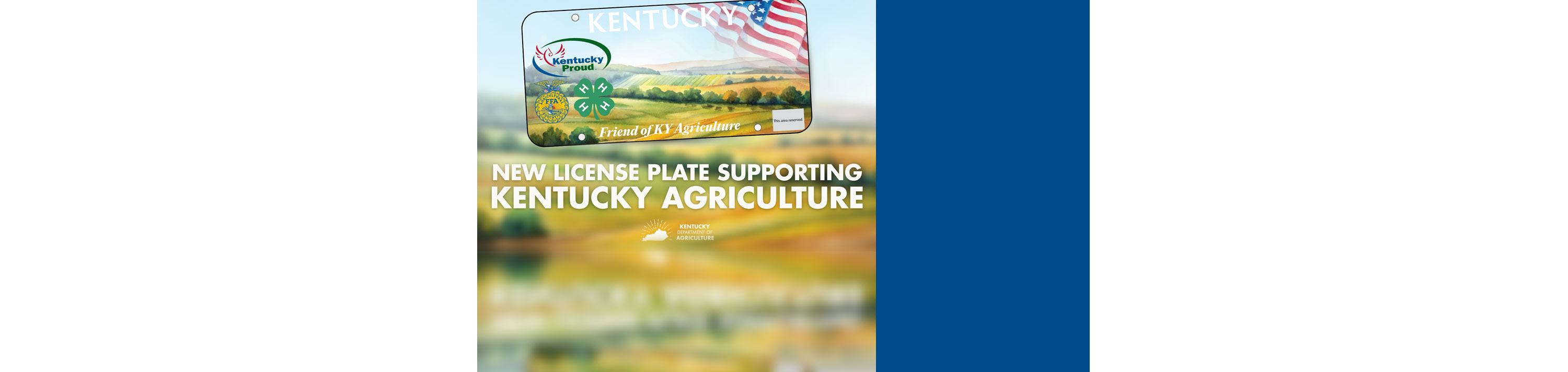 KY AG pride plate
