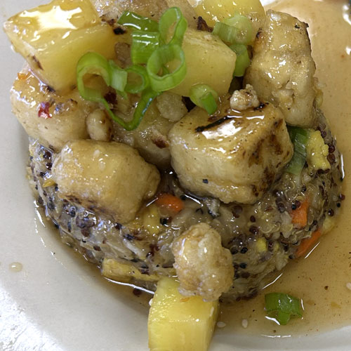 Sweet and Spicy Teriyaki Tofu