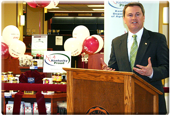 Agriculture Commissioner James Comer