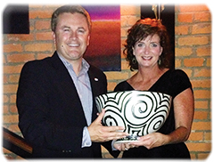 Commissioner Comer and Cynthia Gardner