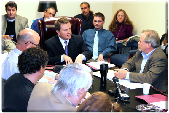 Commissioner Comer at Kentucky Industrial Hemp Commission meeting