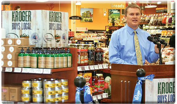 Commissioner Comer announces Kentucky Proud-Kroger partnership