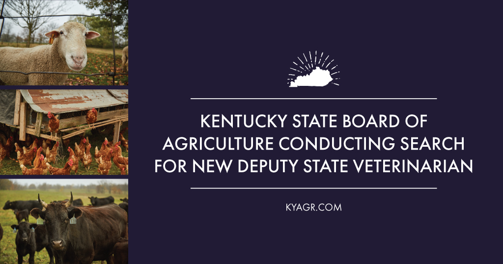 State Board of Ag searching for new deputy state veterinarian