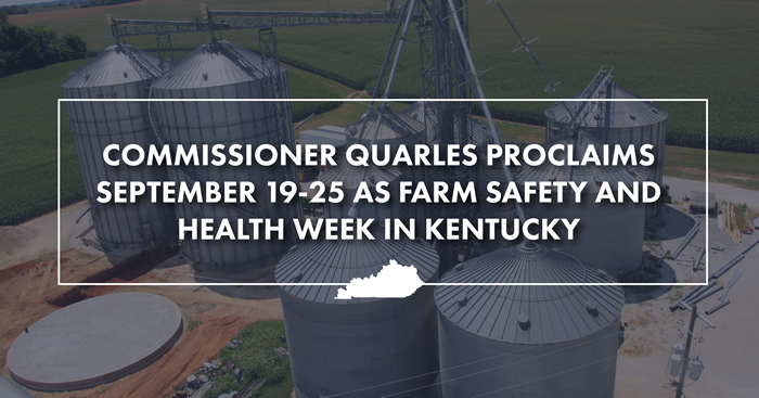Quarles proclaims Farm Safety and Health Week