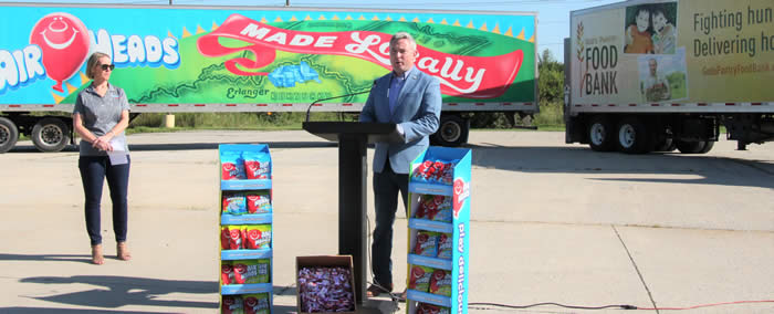 Sweet donation for Kentucky food banks
