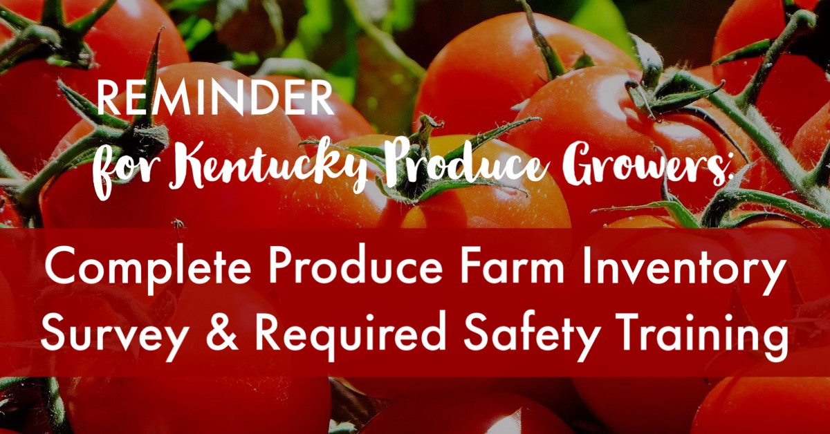 Produce Safety