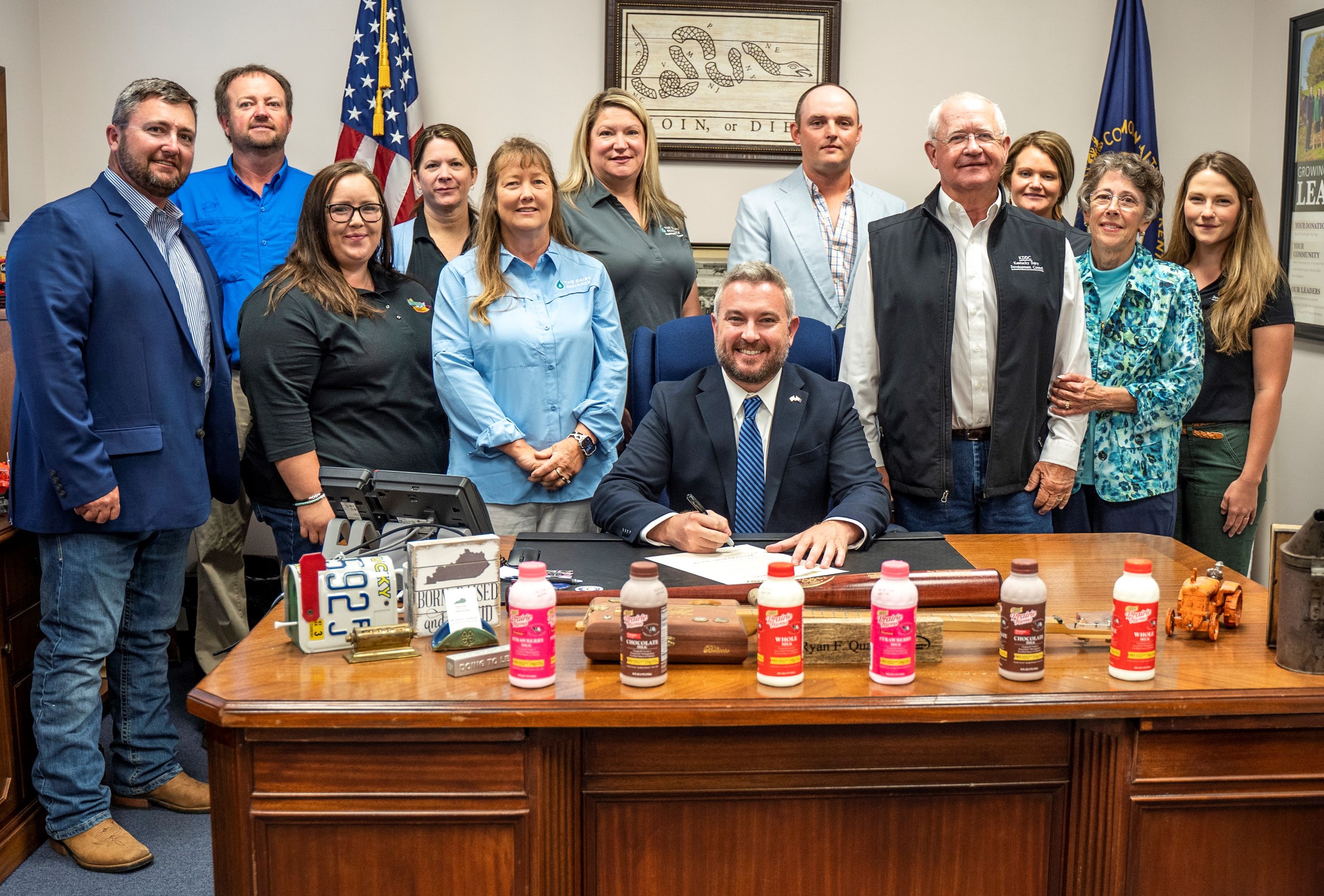 Proclamation signing