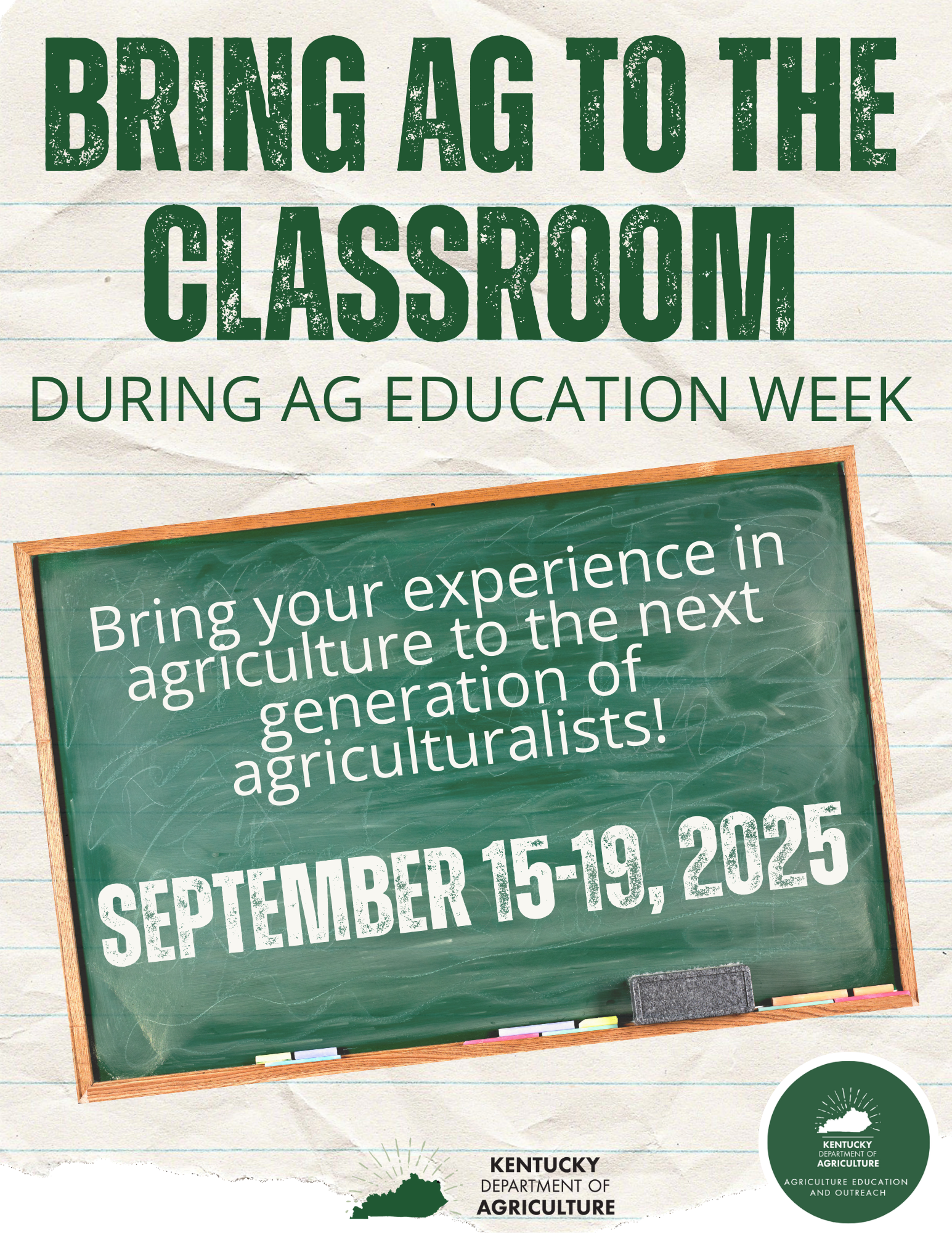 Ag to the Classroom Sign Up